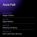 Aces Full by Mommy I'm Sorry - design spec sheet 