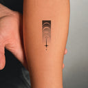Ascension by Mommy I'm Sorry - tattoo render on arm 