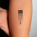 Ascension by Mommy I'm Sorry - tattoo dimensions 