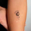 Ascension Fragment by Mommy I'm Sorry - tattoo dimensions 