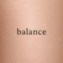 balance by Blackdot - tattoo render on skin 
