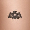 Bat by John Craig - tattoo render on skin 