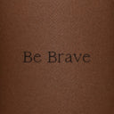 Be Brave by Blackdot - tattoo render on skin 