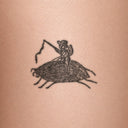Beetle Rider by John Craig - tattoo render on skin 