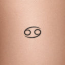 Cancer by Mommy I'm Sorry - tattoo render on skin 