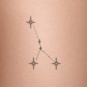 Cancer by Mommy I'm Sorry - tattoo render on skin 