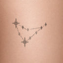 Capricorn by Mommy I'm Sorry - tattoo render on skin 
