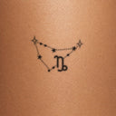 Capricorn by Mommy I'm Sorry - tattoo render on skin 