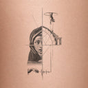 Chapel by Omer Tunca - tattoo render on skin 