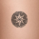 Compass Star by John Craig - tattoo render on skin 