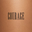 Courage by Blackdot - tattoo render on skin 