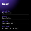 Death by Mommy I'm Sorry - design spec sheet 