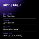 Diving Eagle by Mommy I'm Sorry - design spec sheet 