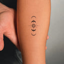 Equilibrium by Mommy I'm Sorry - tattoo render on arm 