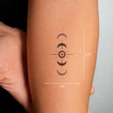 Equilibrium by Mommy I'm Sorry - tattoo dimensions 