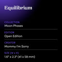 Equilibrium by Mommy I'm Sorry - design spec sheet 