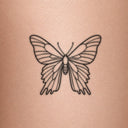 Featherfall by Mommy I'm Sorry - tattoo render on skin 