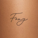 Foxy by Blackdot - tattoo render on skin 