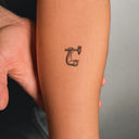 Hammer Fist by John Craig - tattoo render on arm 