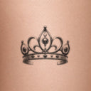 Heiress by Mommy I'm Sorry - tattoo render on skin 