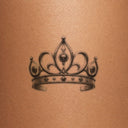 Heiress by Mommy I'm Sorry - tattoo render on skin 
