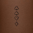 House Suits Outline by Mommy I'm Sorry - tattoo render on skin 