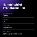 Hummingbird Transformation by Tyler Hobbs - design spec sheet 