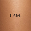 I AM. by Blackdot - tattoo render on skin 
