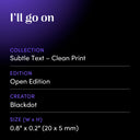 I'll go on by Blackdot - design spec sheet 