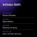 Infinite Shift by Mommy I'm Sorry - design spec sheet 