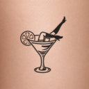 Last Call by Mommy I'm Sorry - tattoo render on skin 