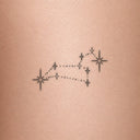 Leo by Mommy I'm Sorry - tattoo render on skin 