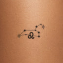 Leo by Mommy I'm Sorry - tattoo render on skin 