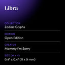 Libra by Mommy I'm Sorry - design spec sheet 