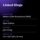 Linked Rings by John Craig - design spec sheet 