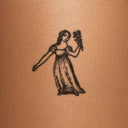 Maiden by John Craig - tattoo render on skin 