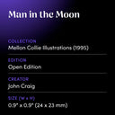 Man in the Moon by John Craig - design spec sheet 