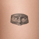 Mask by John Craig - tattoo render on skin 