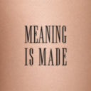 MEANING IS MADE by Blackdot - tattoo render on skin 