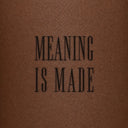 MEANING IS MADE by Blackdot - tattoo render on skin 
