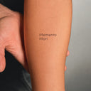Memento Mori by Blackdot - tattoo render on arm 