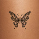 Mirrored Silence by Mommy I'm Sorry - tattoo render on skin 