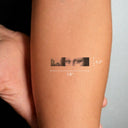 Mona Lisa by Noah Charney - tattoo dimensions 