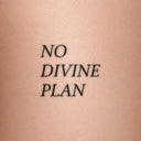 NO DIVINE PLAN by Blackdot - tattoo render on skin 