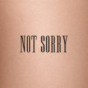 NOT SORRY by Blackdot - tattoo render on skin 