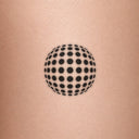 Orbit Lines by Mommy I'm Sorry - tattoo render on skin 