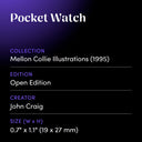 Pocket Watch by John Craig - design spec sheet 