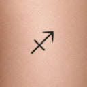 Sagittarius by Mommy I'm Sorry - tattoo render on skin 