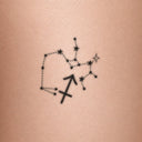 Sagittarius by Mommy I'm Sorry - tattoo render on skin 