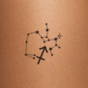 Sagittarius by Mommy I'm Sorry - tattoo render on skin 